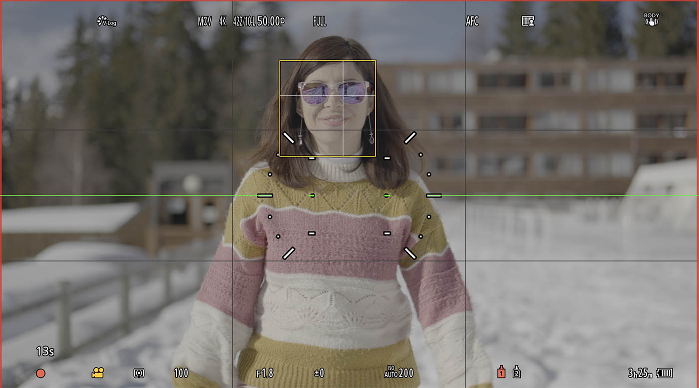 test autofocus vidéo Lumix S1RII